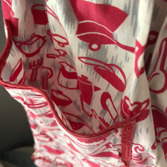 Adorable Vintage Kitchen Apron - Picture 4 of 5